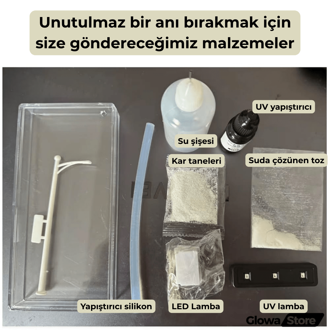 Karlı Sokak Lambası - Glowa Store