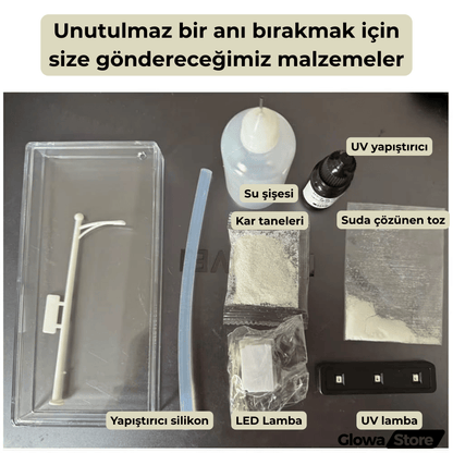 Karlı Sokak Lambası - Glowa Store