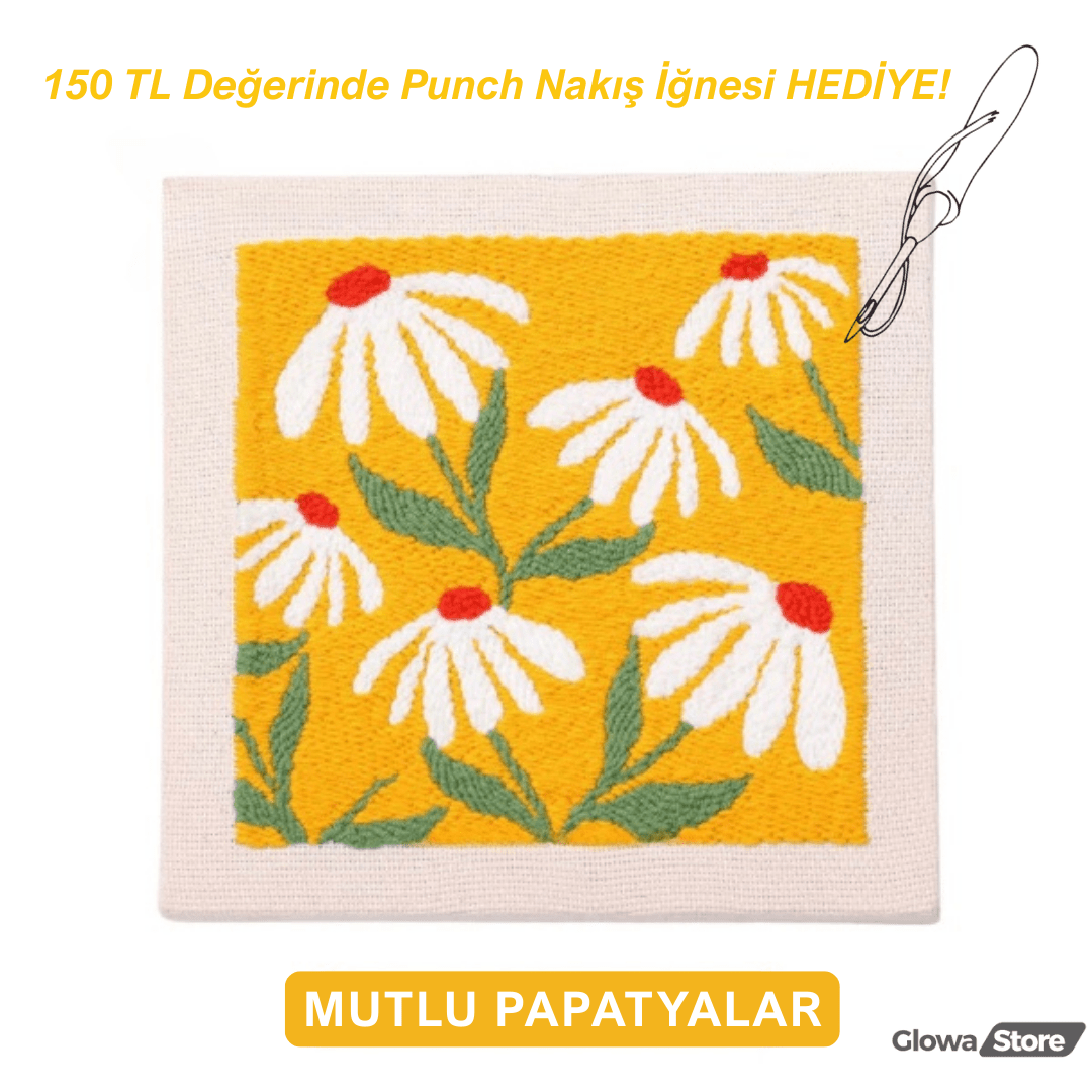 Şifaa™ – Huzur Veren Punch Nakış Kiti - Glowa Store