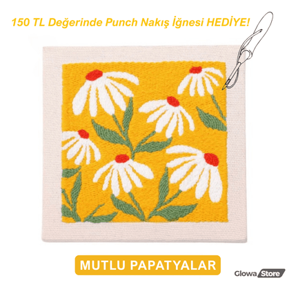 Şifaa™ – Huzur Veren Punch Nakış Kiti - Glowa Store