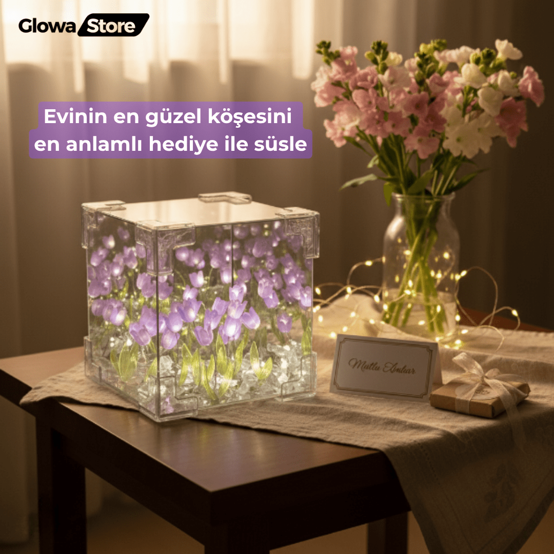 Sonsuz Lale Bahçesi™ Unutulmaz Bir Anı Bırakın - Glowa Store